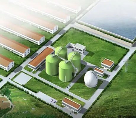 規(guī)?；镎託夤こ?></a></p>
<h2>規(guī)模化生物沼氣工</h2>
<p class=